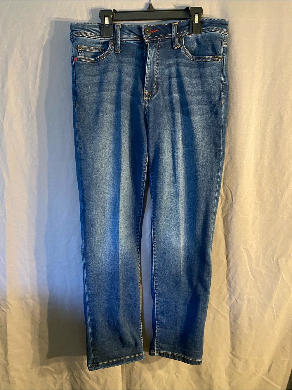 Kids Slim Straight Jeans in Medium Blue